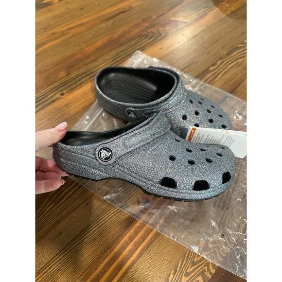 NIB Classic Glitter II Clog Women’s Size 5 - Picture 1 of 5